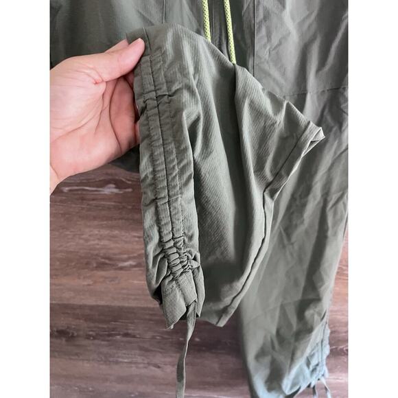 GAP GAPFIT Ribbed Side Pocket Hiking Joggers Pants Women Small Green - Picture 5 of 10